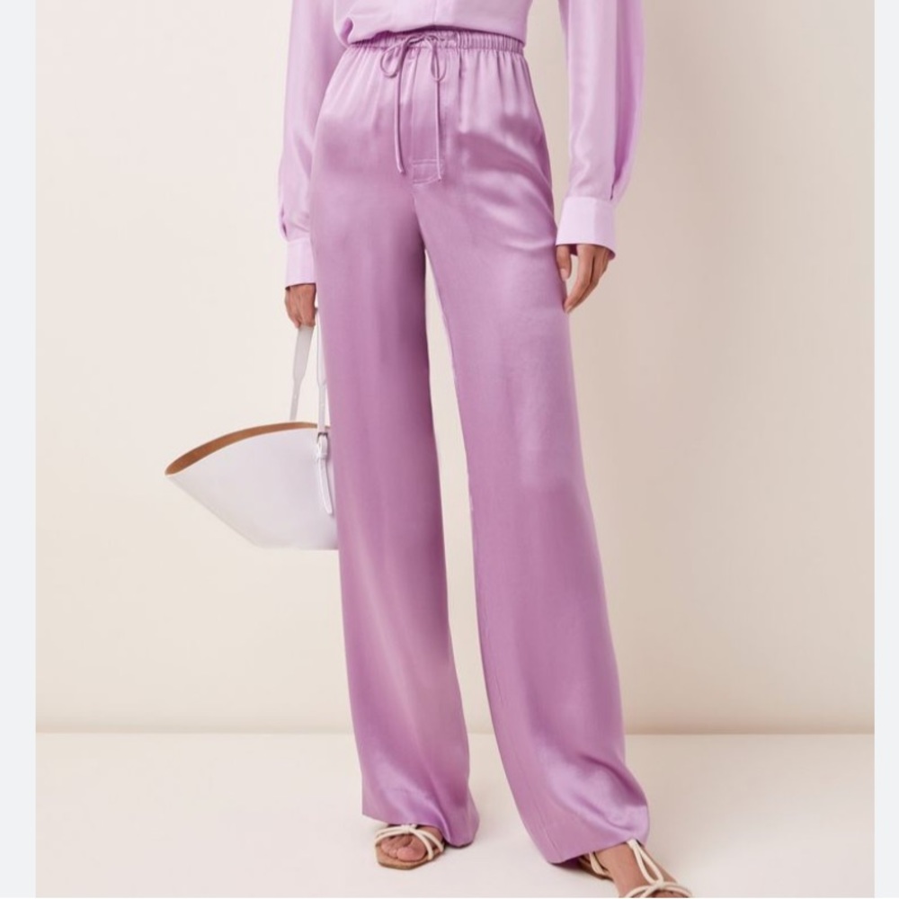 Vince 100% silk pants